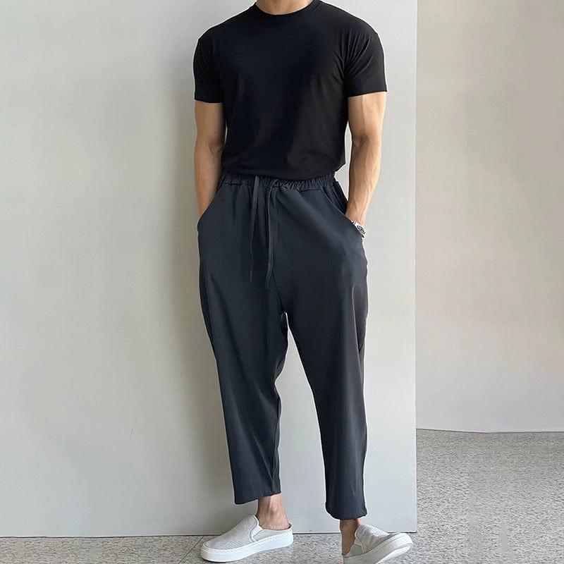 RT No. 11873 DRAWSTRING ANKLE CASUAL PANTS Product Image