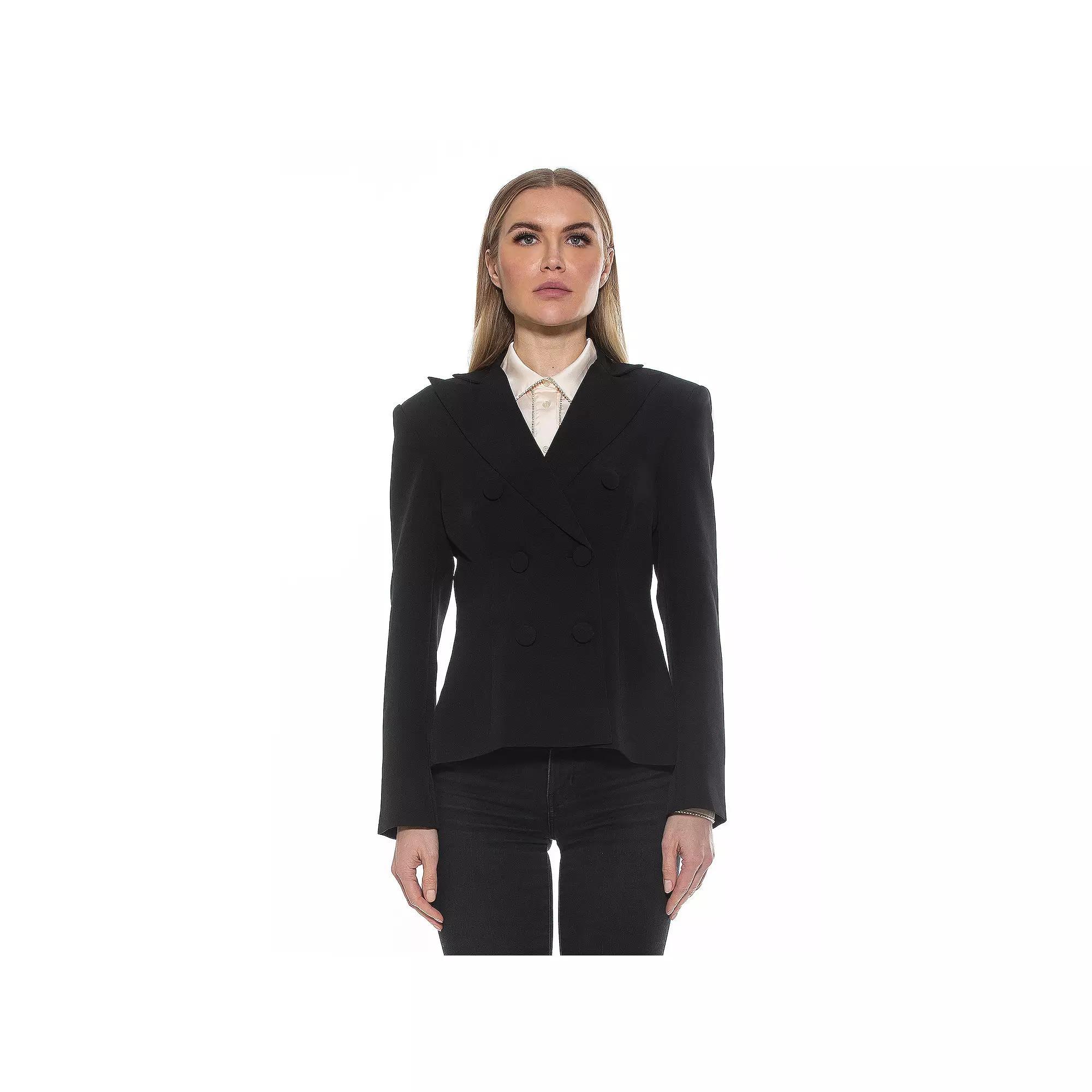 Women's ALEXIA ADMOR Lianne Classic Structured Blazer with Shoulder Pads,  Product Image