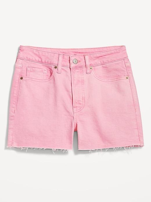 High-Waisted OG Jean Shorts -- 3-inch inseam Product Image