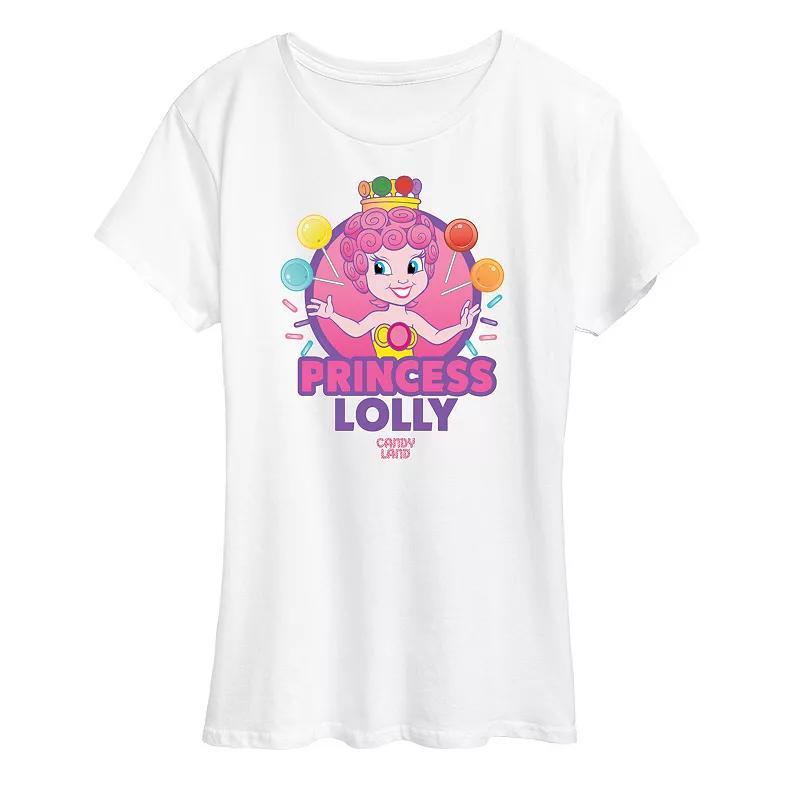 Women's Candy Land Princess Lolly Graphic Tee by Hasbro, Size: Small, White Product Image