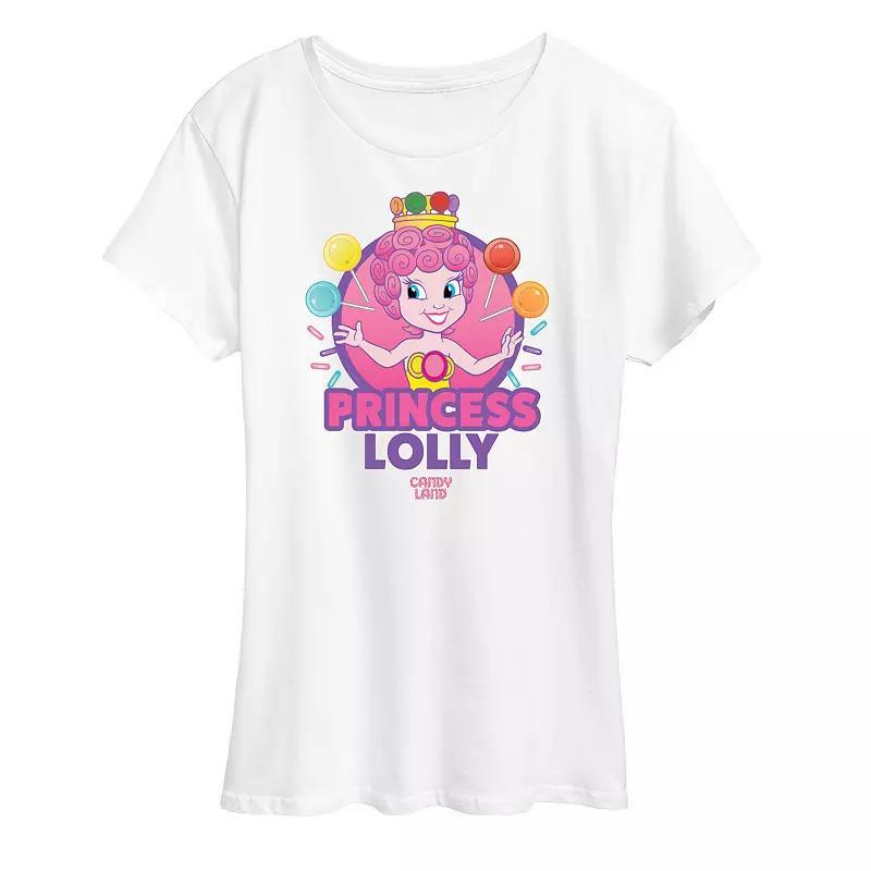 Women's Candy Land Princess Lolly Graphic Tee by Hasbro, Size: XXL, White Product Image