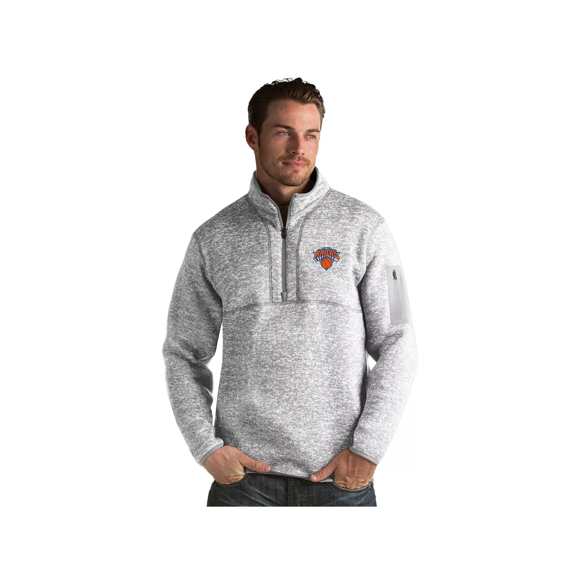 Men's Antigua Minnesota Timberwolves Fortune Pullover, Size: 3XL, Light Gray Grey Product Image