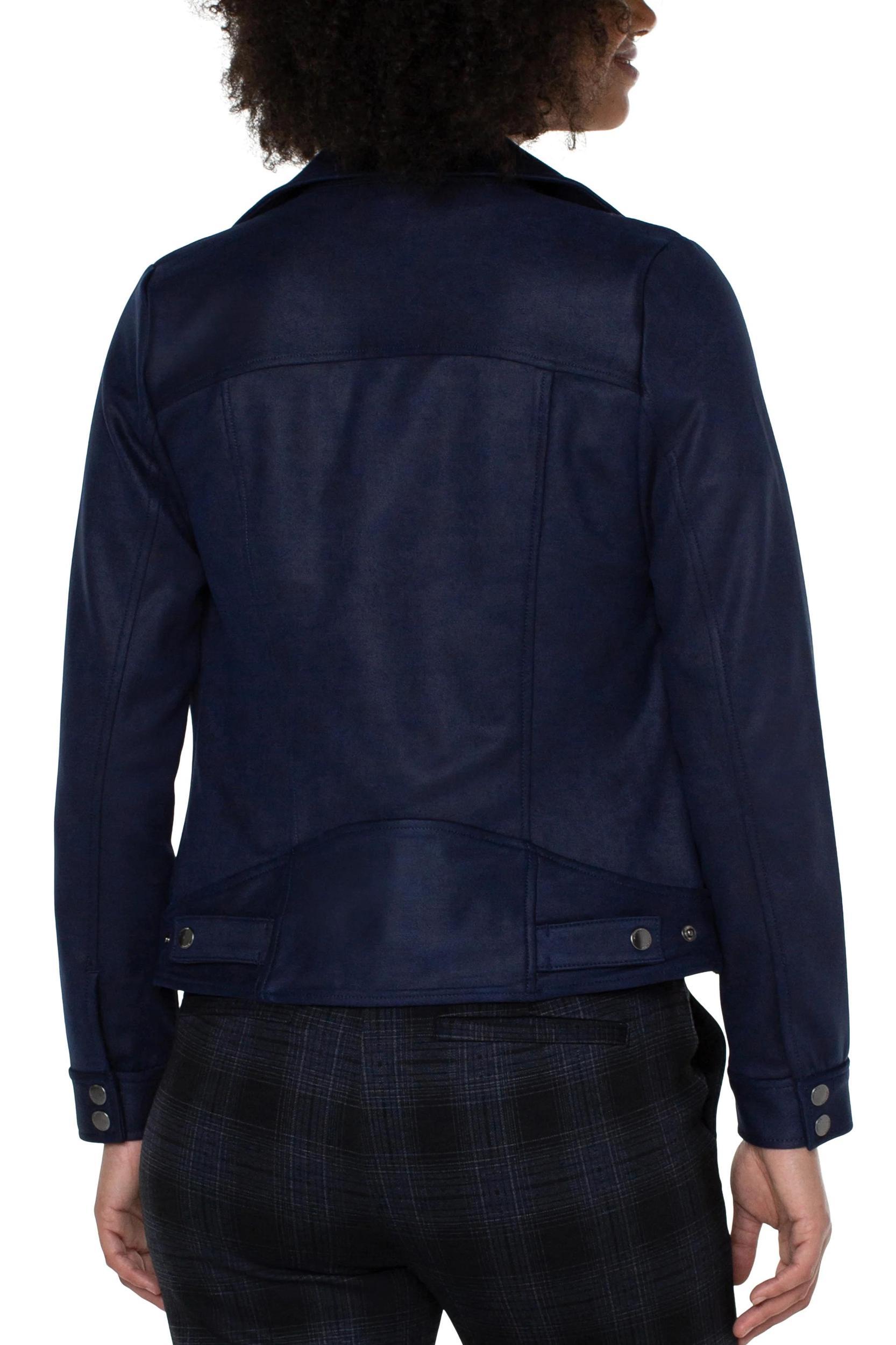 Moto Jacket- Mystic Navy Product Image
