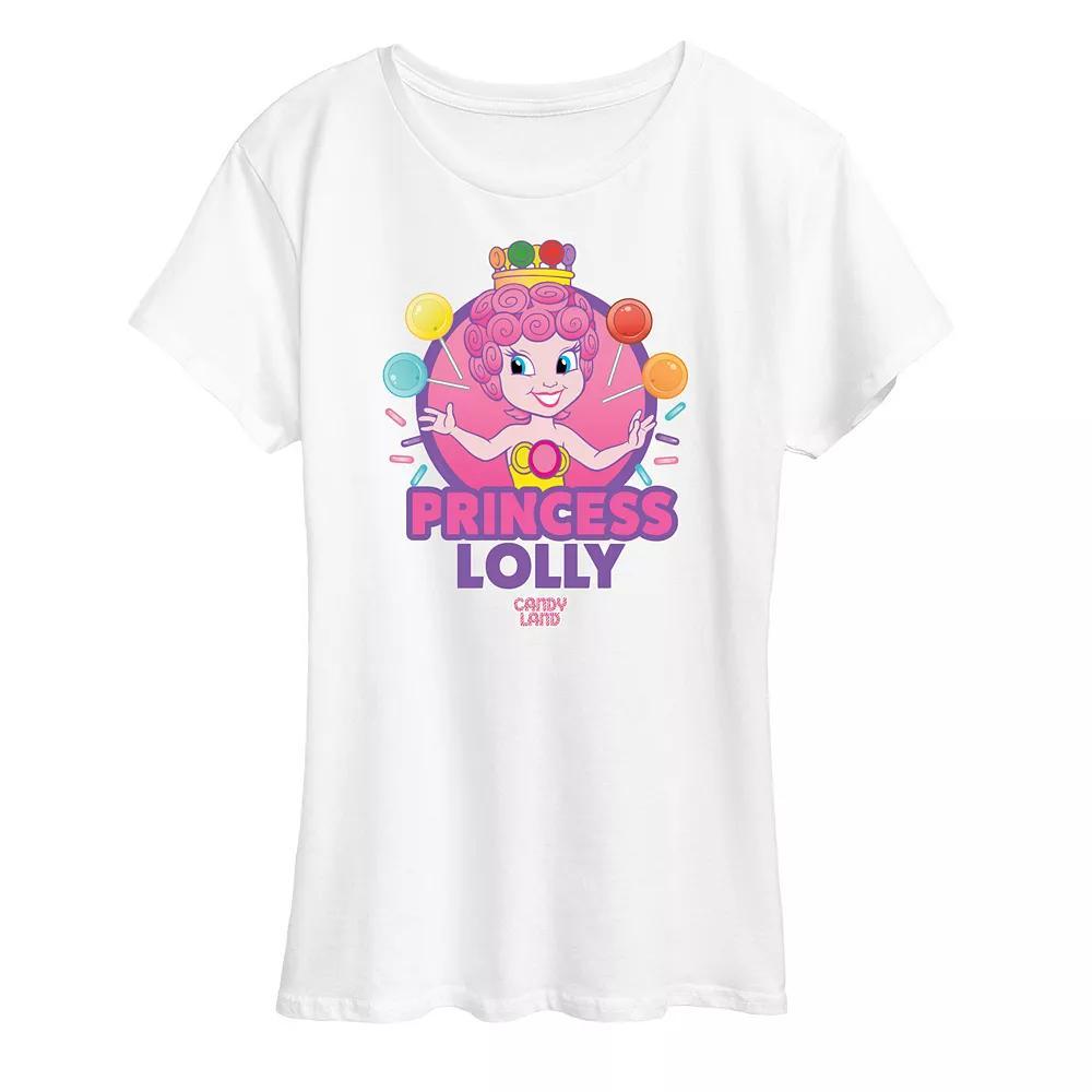 Women's Candy Land Princess Lolly Graphic Tee by Hasbro, Size: XXL, White Product Image