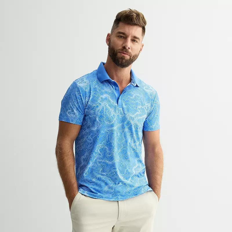Men's FLX Print Performance Polo,  Product Image