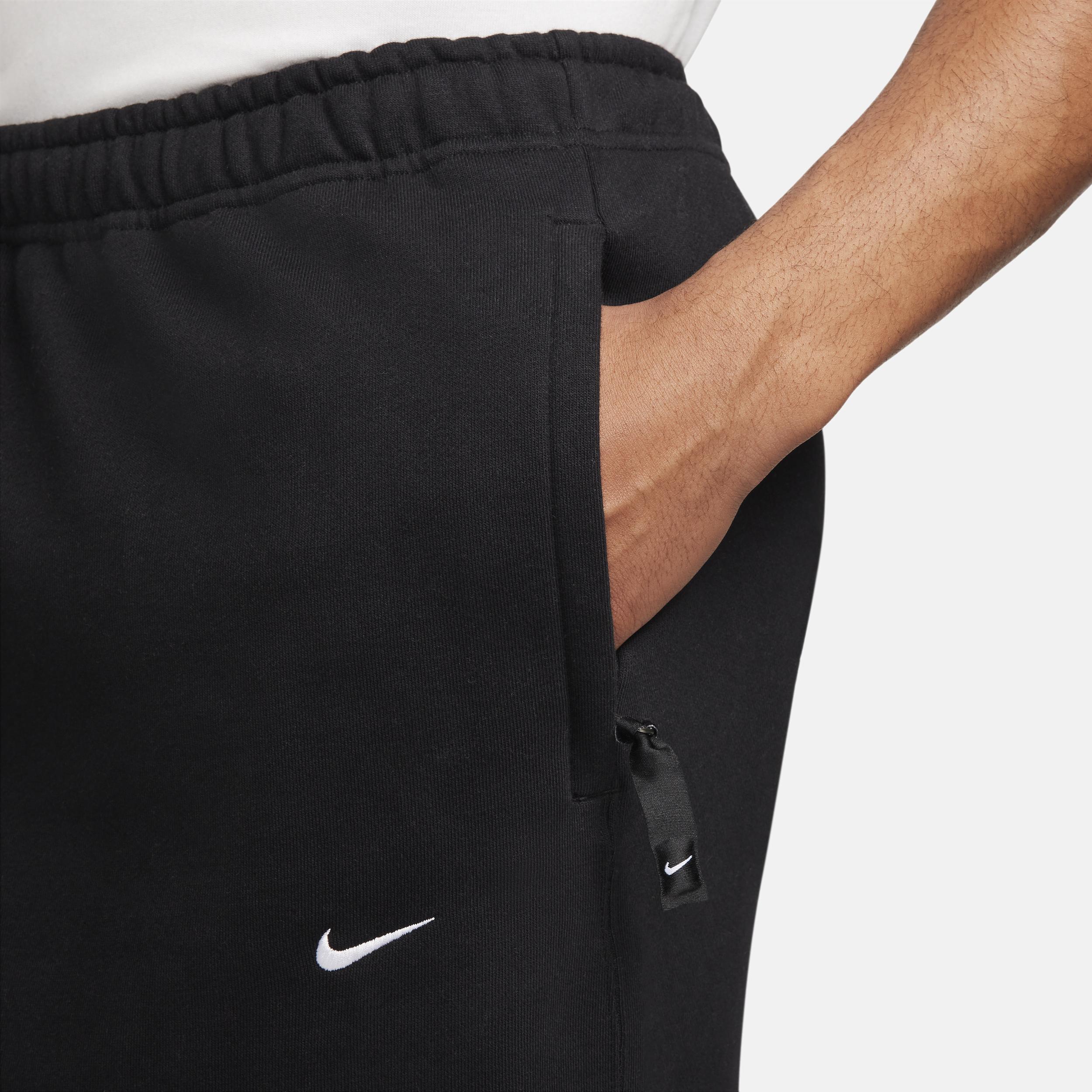 Nike Mens Solo Swoosh Open-Hem Fleece Pants Product Image