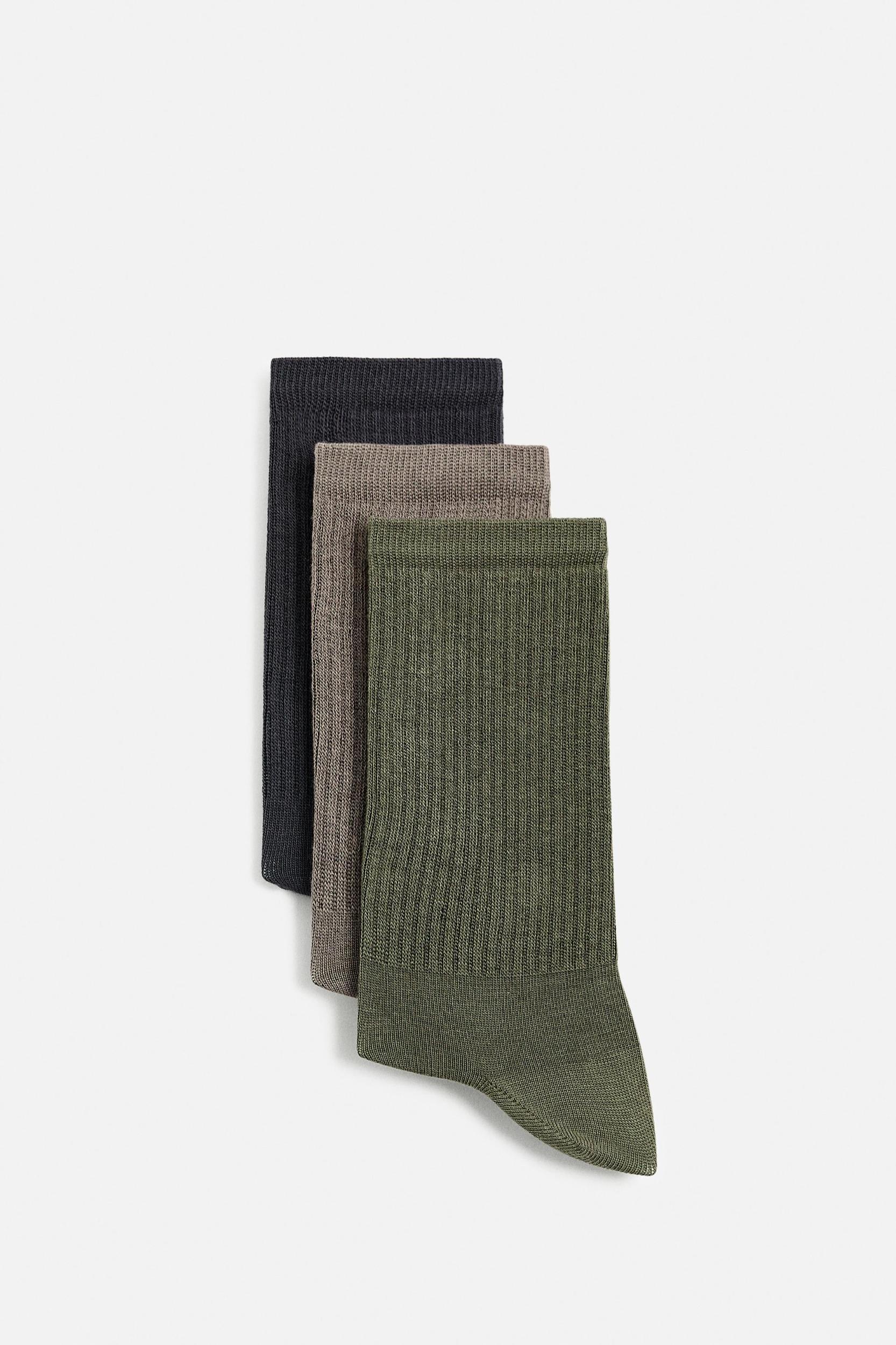 3-PACK OF RIB SOCKS Product Image