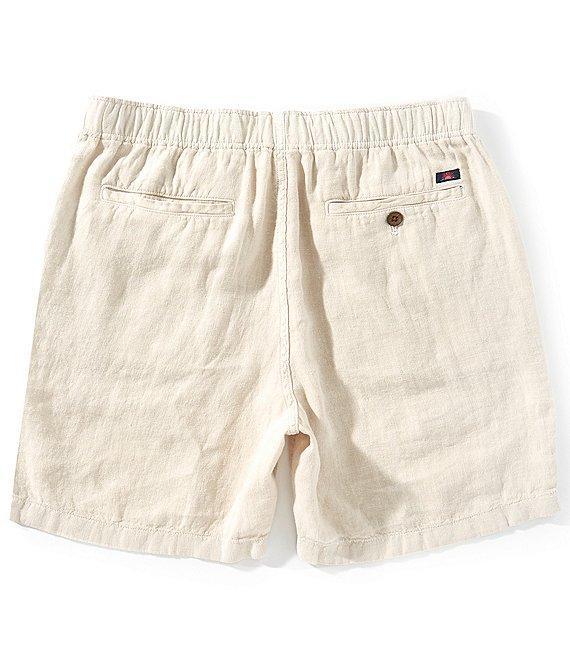 Faherty Linen 6.5#double; Inseam Shorts Product Image