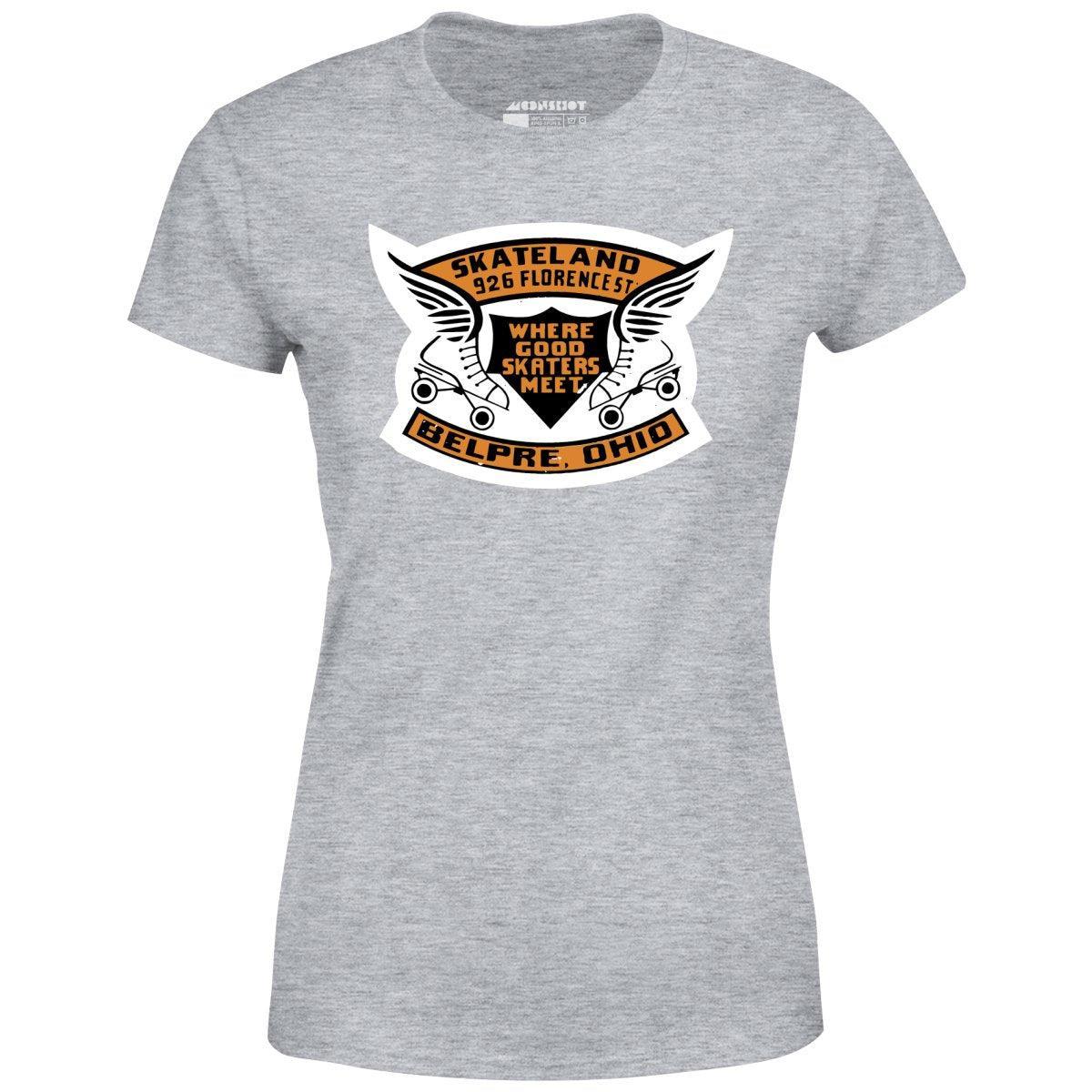 Skateland - Belpre, OH - Vintage Roller Rink - Women's T-Shirt Female Product Image