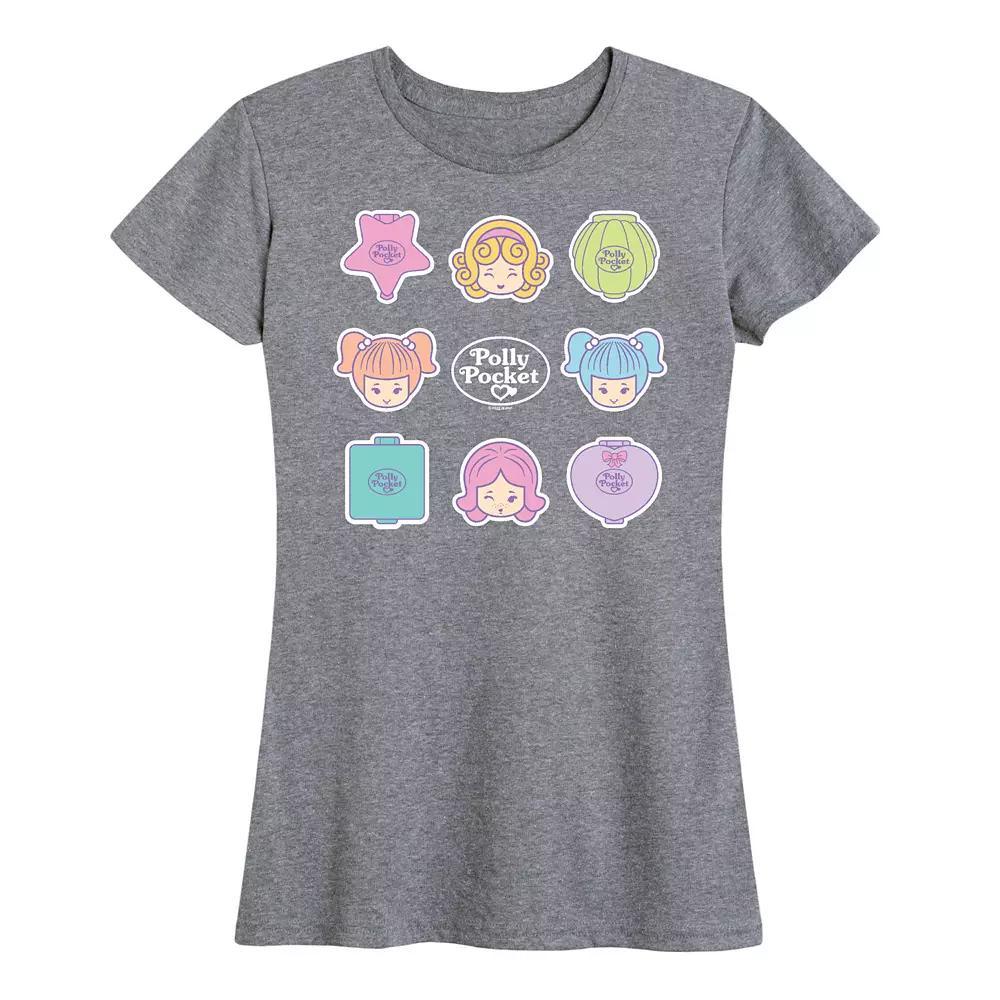 Women's Polly Pocket Grid Graphic Tee,  Product Image