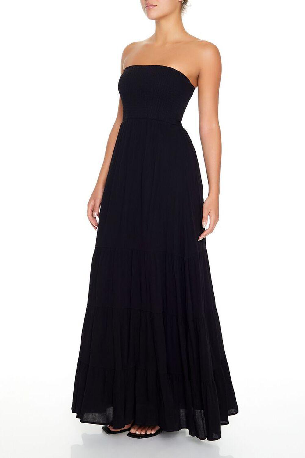 Strapless Tie-Back Maxi Dress | Forever 21 Product Image