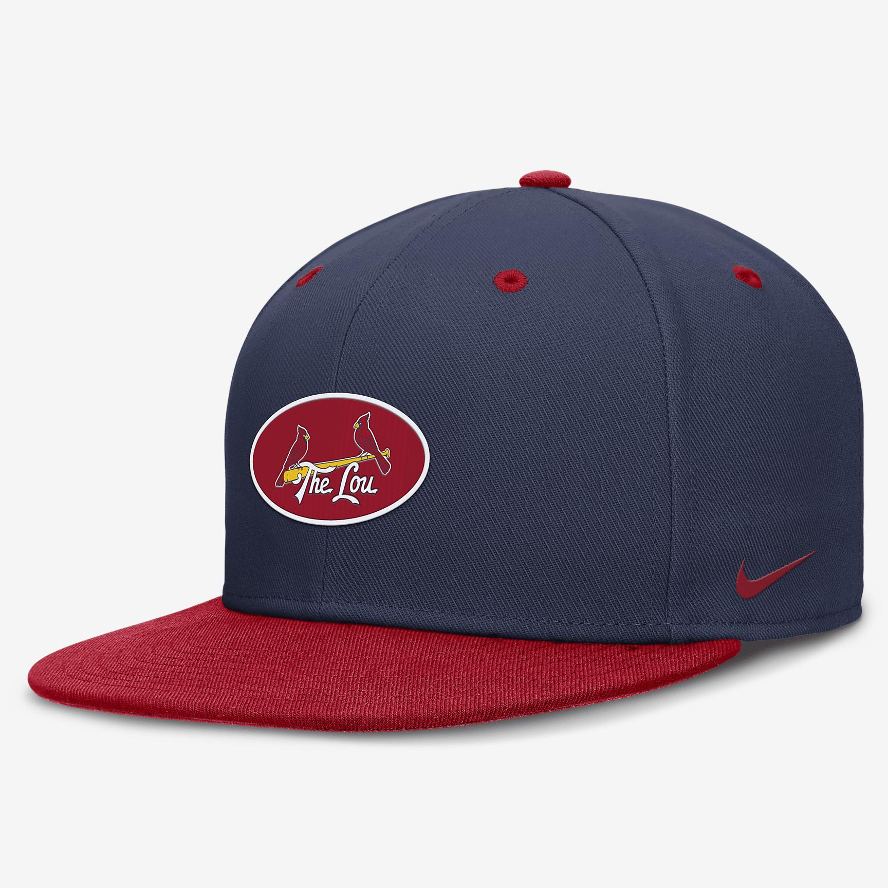 Atlanta Braves True Nike Mens Dri-FIT MLB Fitted Hat | NB186DLAW-5BG Product Image