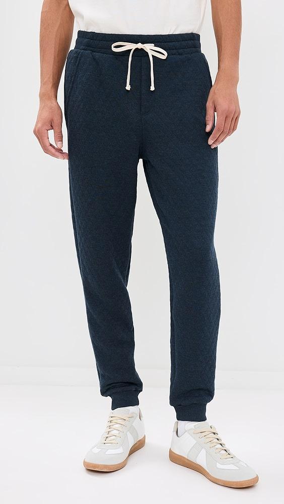 Marine Layer Corbet Quilted Joggers | Shopbop Product Image