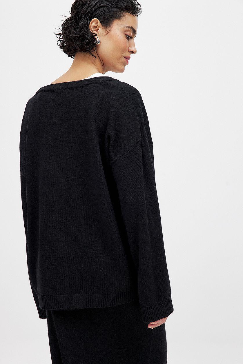 Knitted Oversized Cardigan Product Image