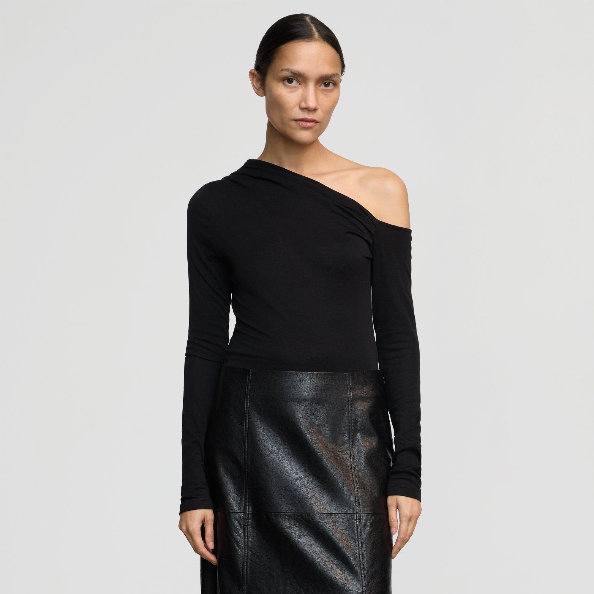 Ayra Tencel-Wool Off-Shoulder Tee Product Image