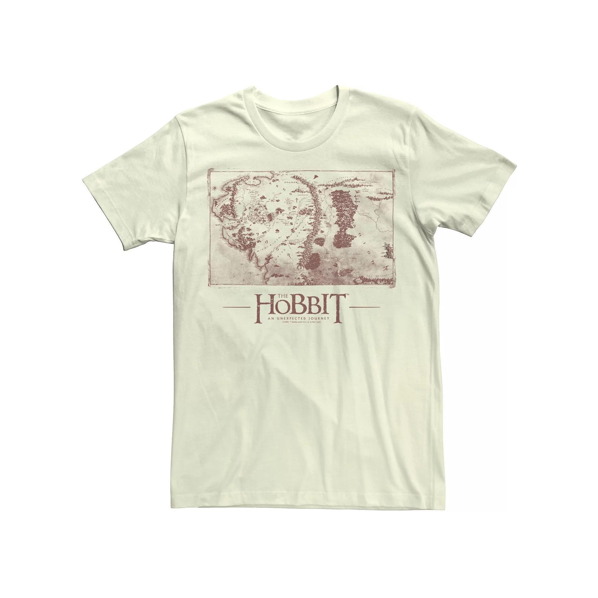 Men's The Hobbit Middle Earth Map Tee,  Product Image