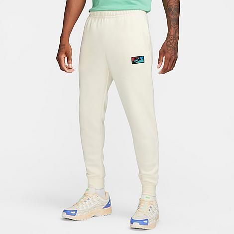 Nike Mens Nike Club+ Patch GX Basketball Pants - Mens Coconut Milk/Coconut Milk Product Image