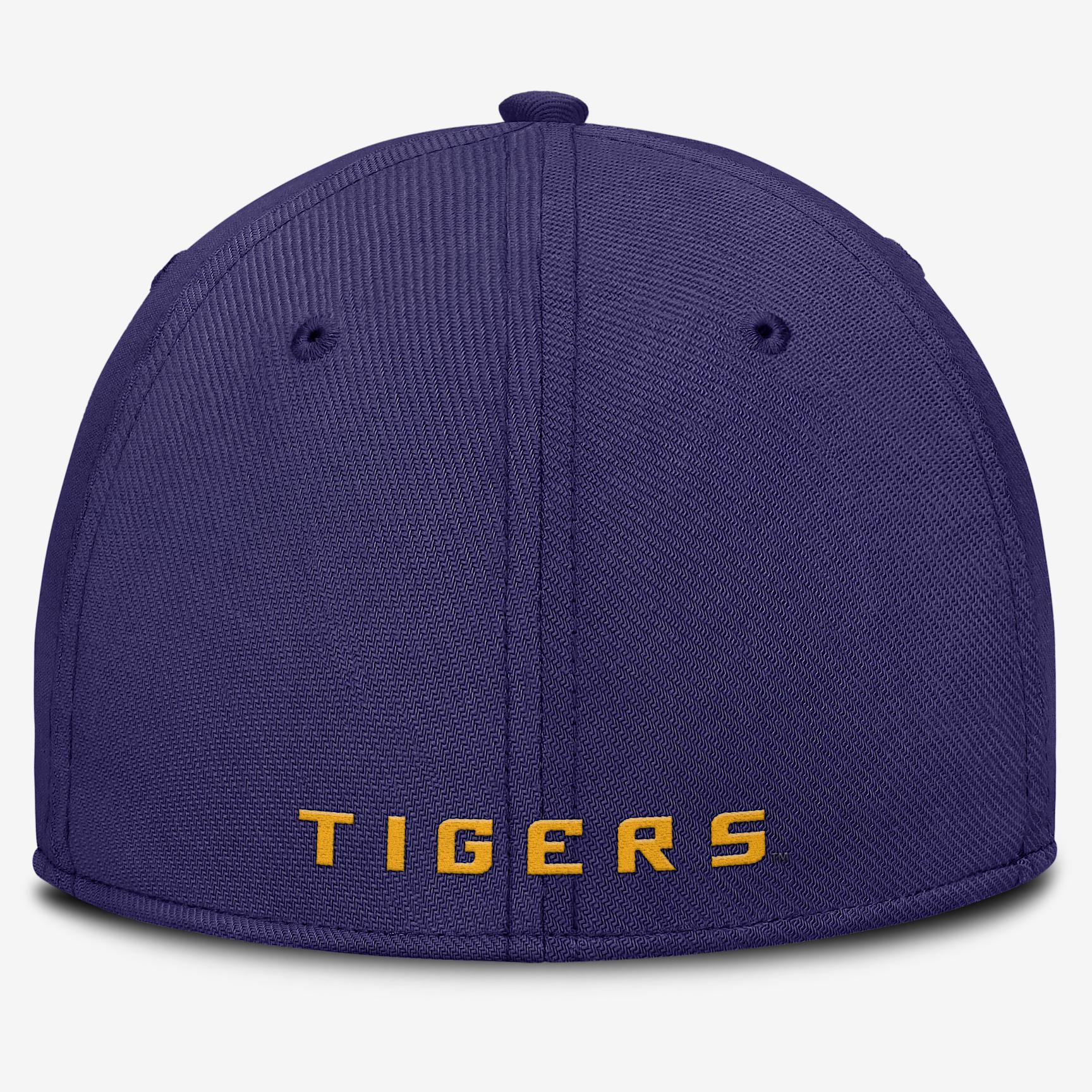 LSU On-Field Rise Swoosh Men's Nike Dri-FIT College Hat Product Image
