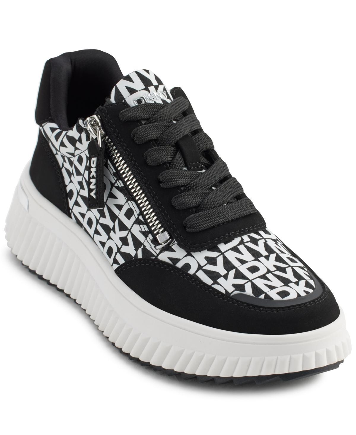 Dkny Womens Lissa Logo Platform Sneakers Product Image