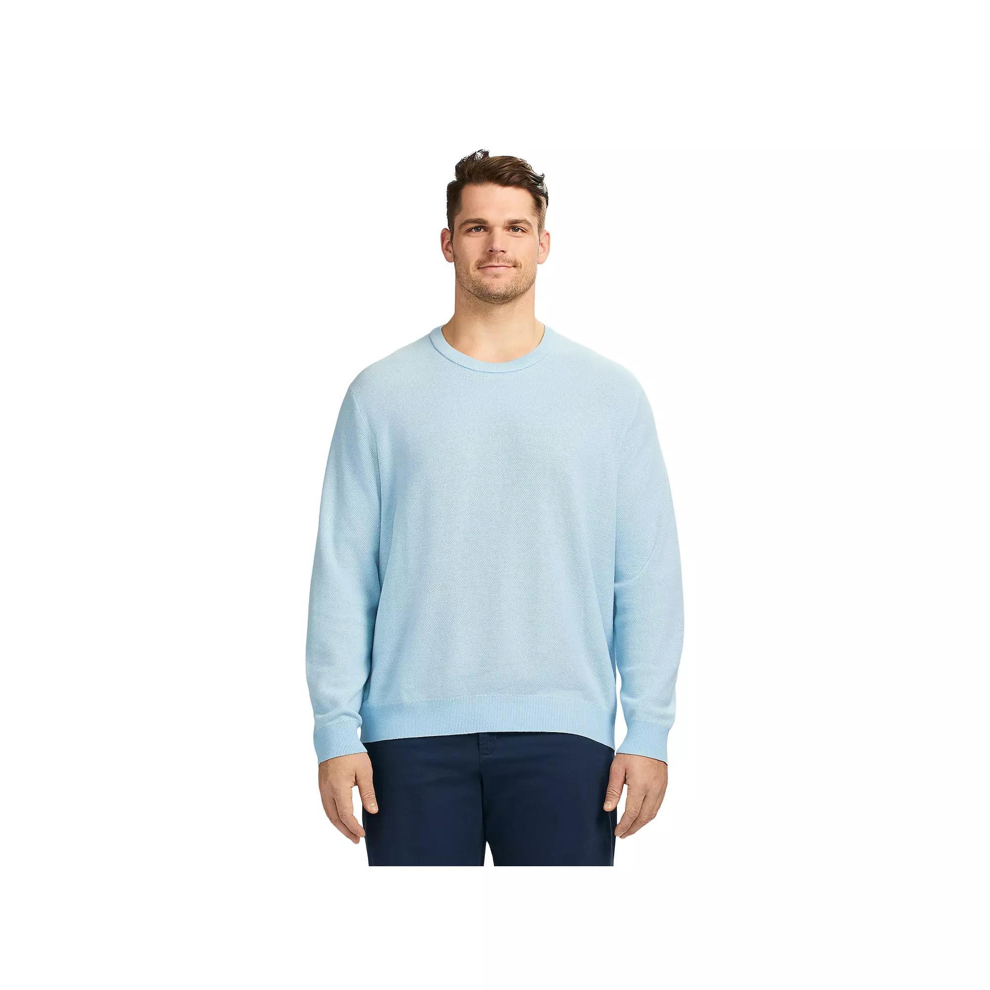 Big & Tall IZOD Honeycomb Crewneck Sweater, Men's,  Product Image