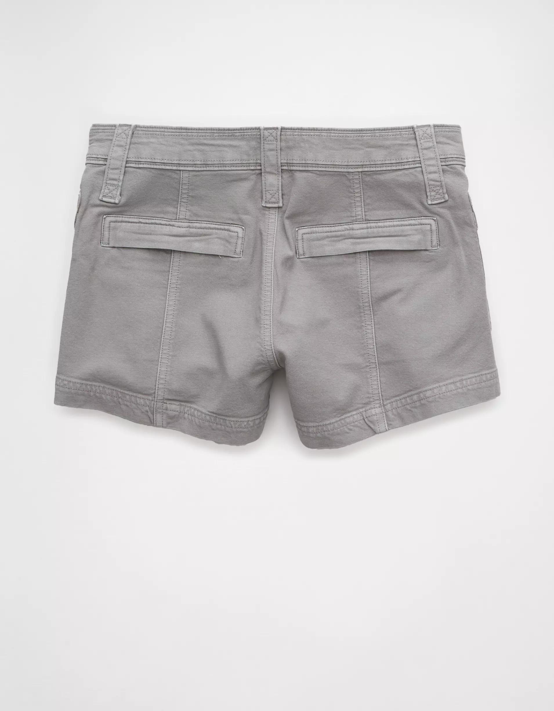 AE Stretch Low-Rise Cargo Short Short Product Image