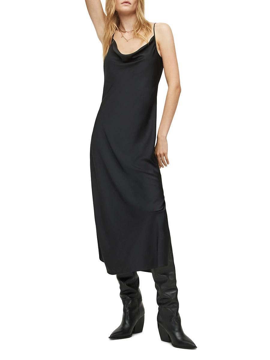 Womens Hadley Satin Slipdress Product Image