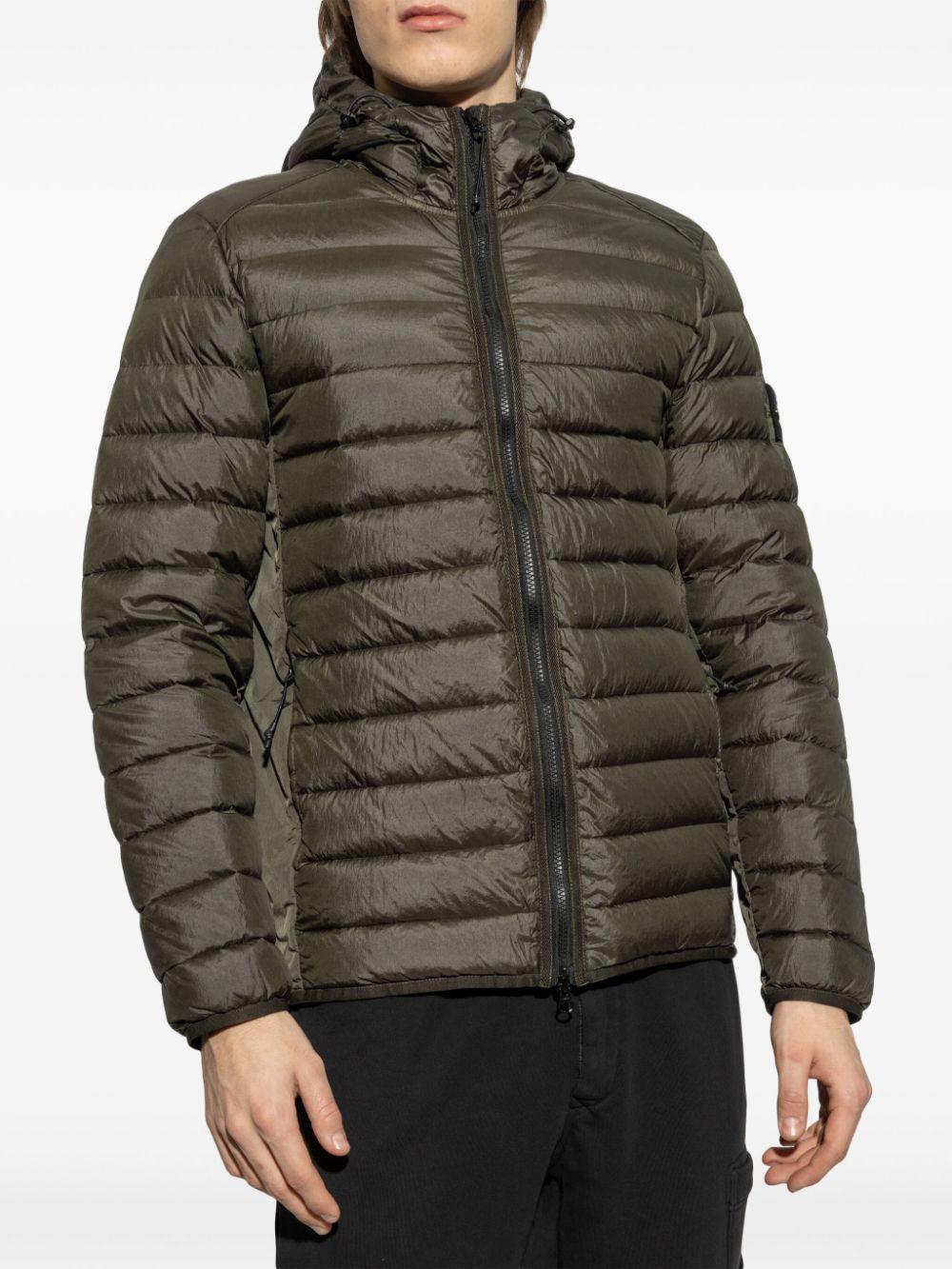 hooded puffer jacket Product Image