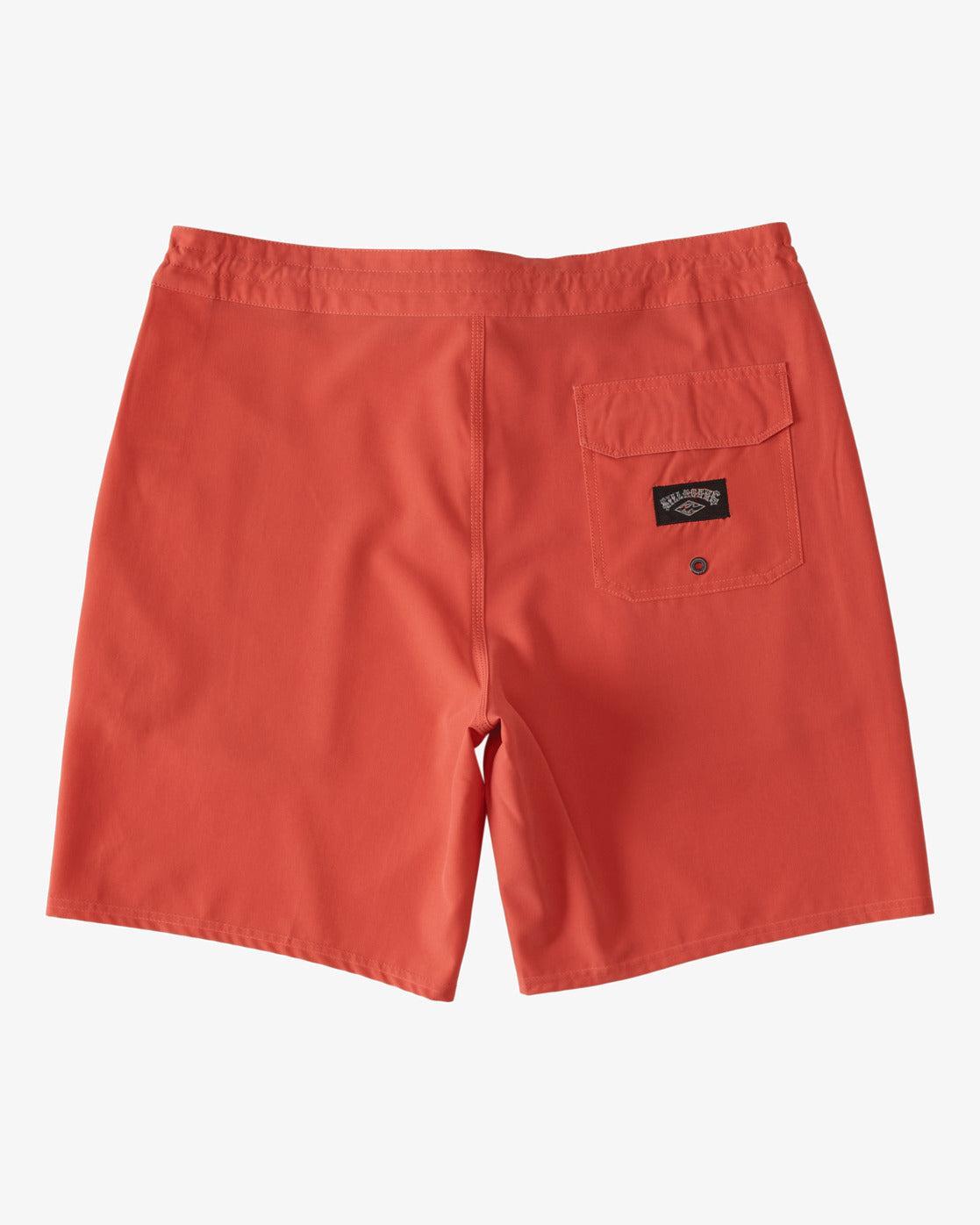 Every Other Day Lo Tide 17" Boardshorts - Coral Male Product Image