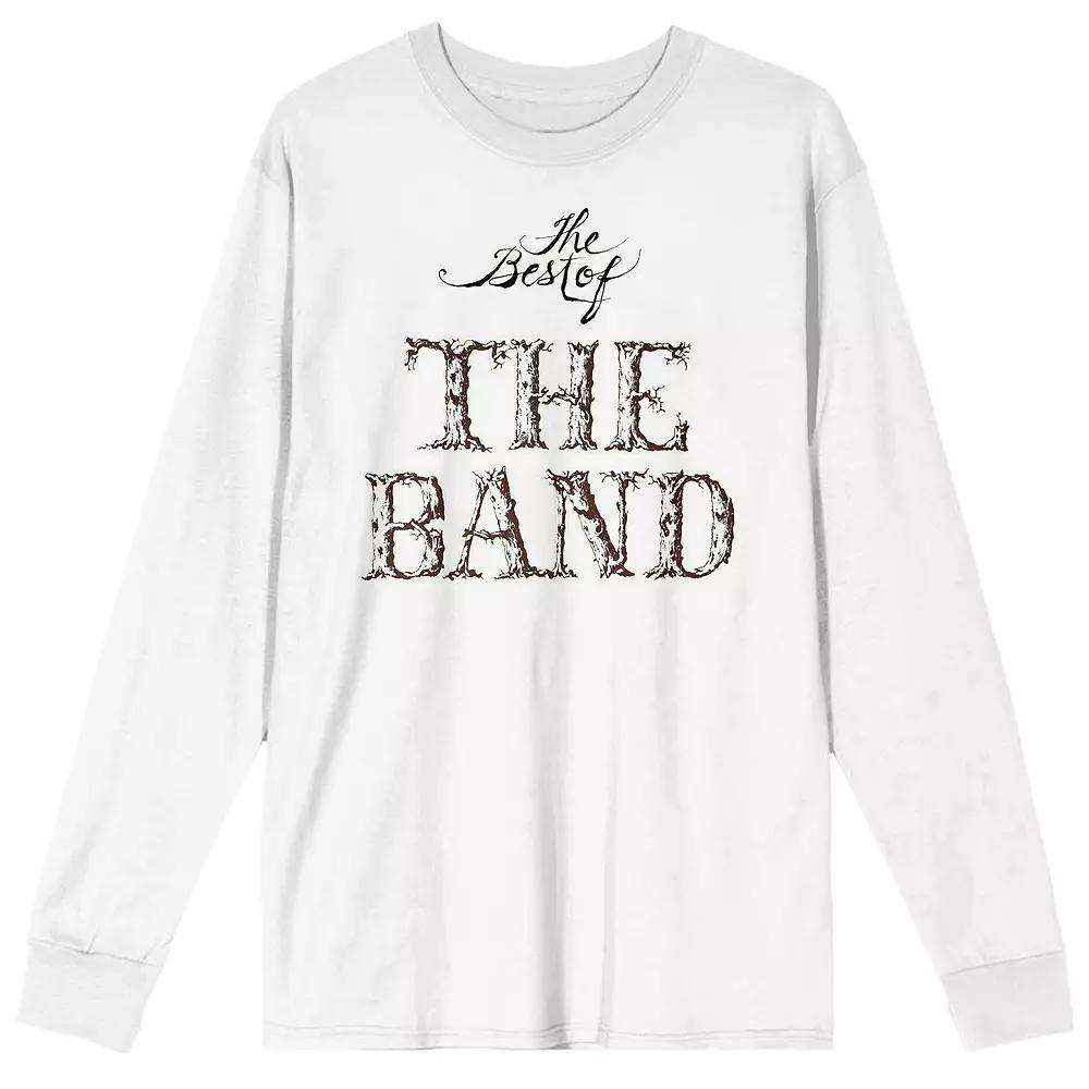 Men's The Band The Best Of Long Sleeve, Size: XL, White Product Image