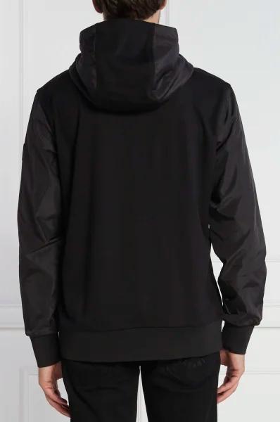 BOSS Seeger Mercerised Black Sweatshirt Product Image