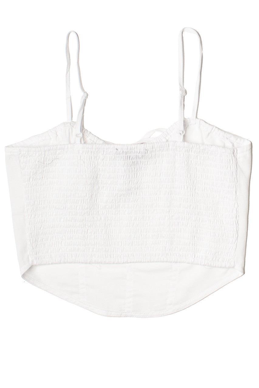 Tie Front Bustier Top Product Image