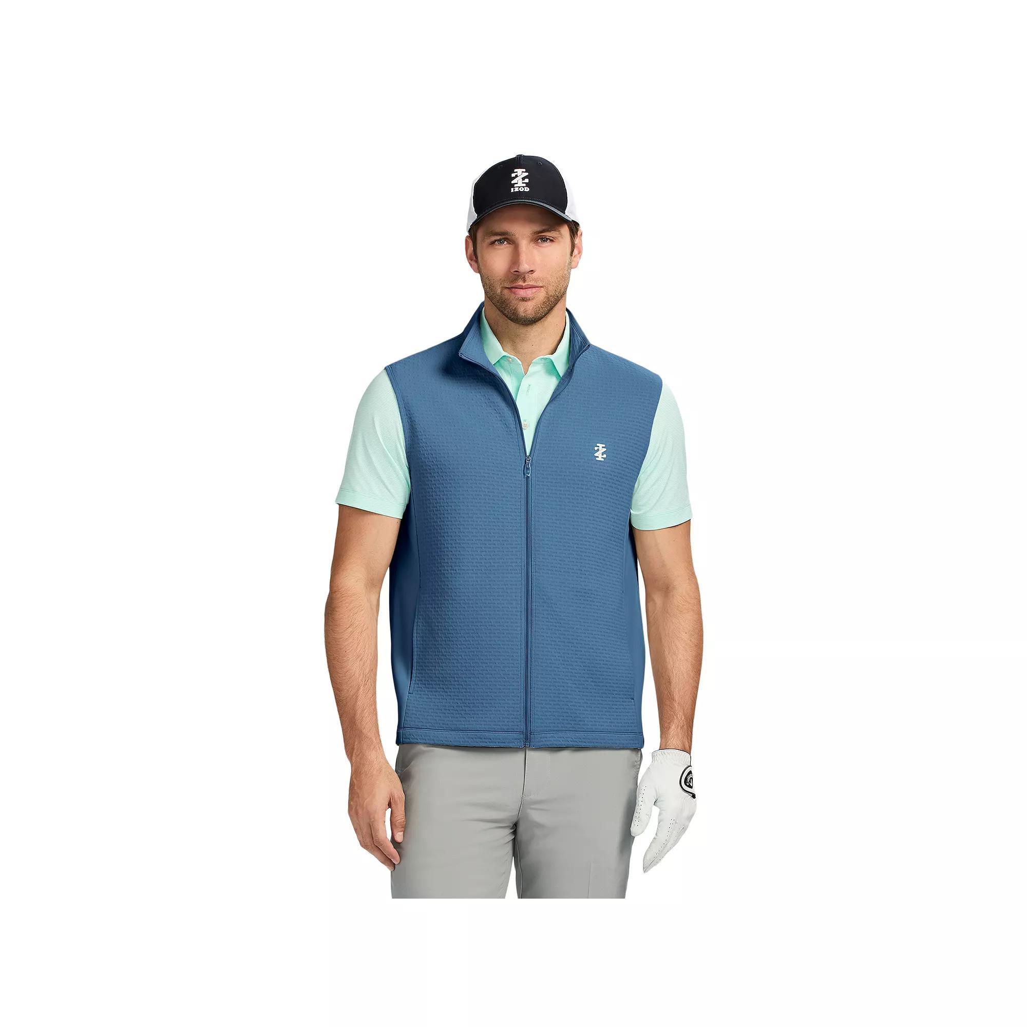 Men's IZOD Hydrashield Vest, Size: Large, Moonlight Blue Product Image