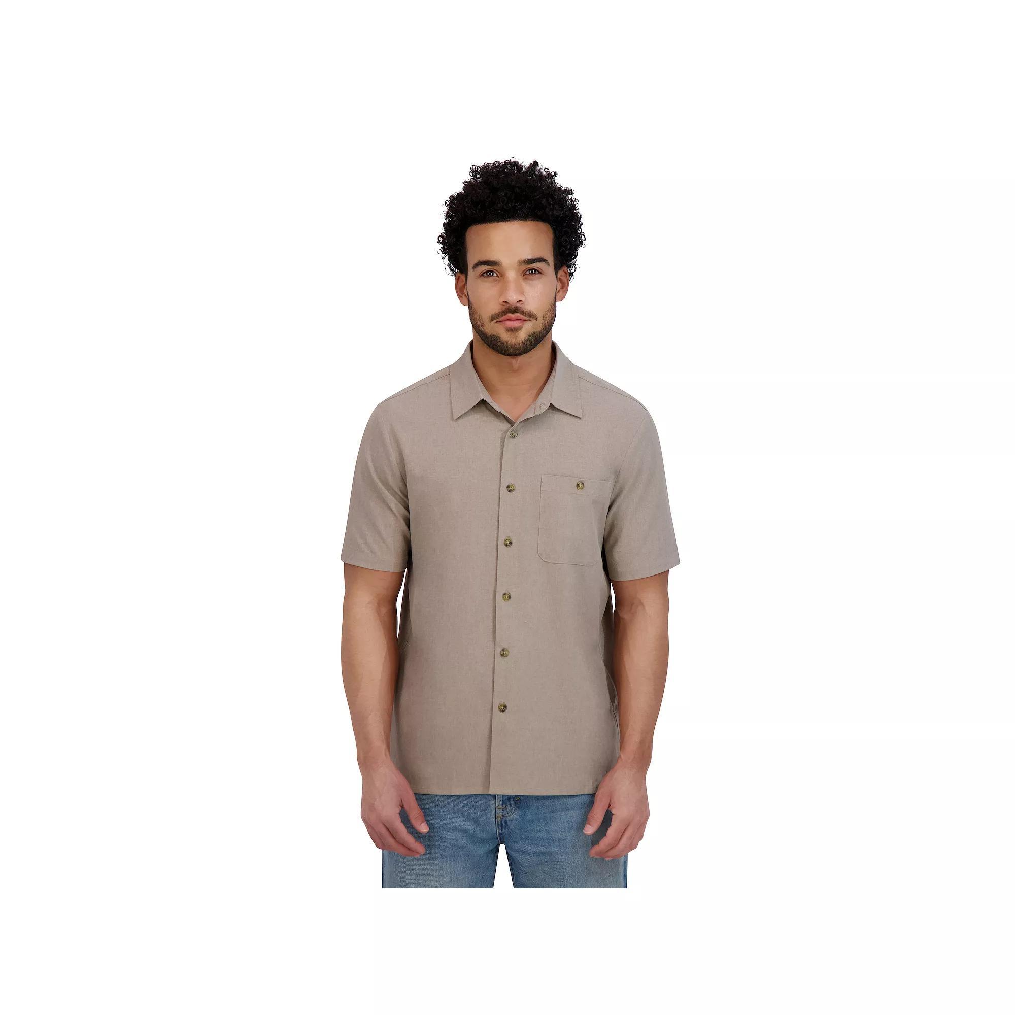 Men's ZeroXposur Lightweight Stretch Printed Button-Up Shirt, Size: XL Product Image