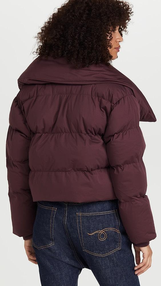 Avec Les Filles Asymmetrical Zip Puffer Jacket | Shopbop Product Image