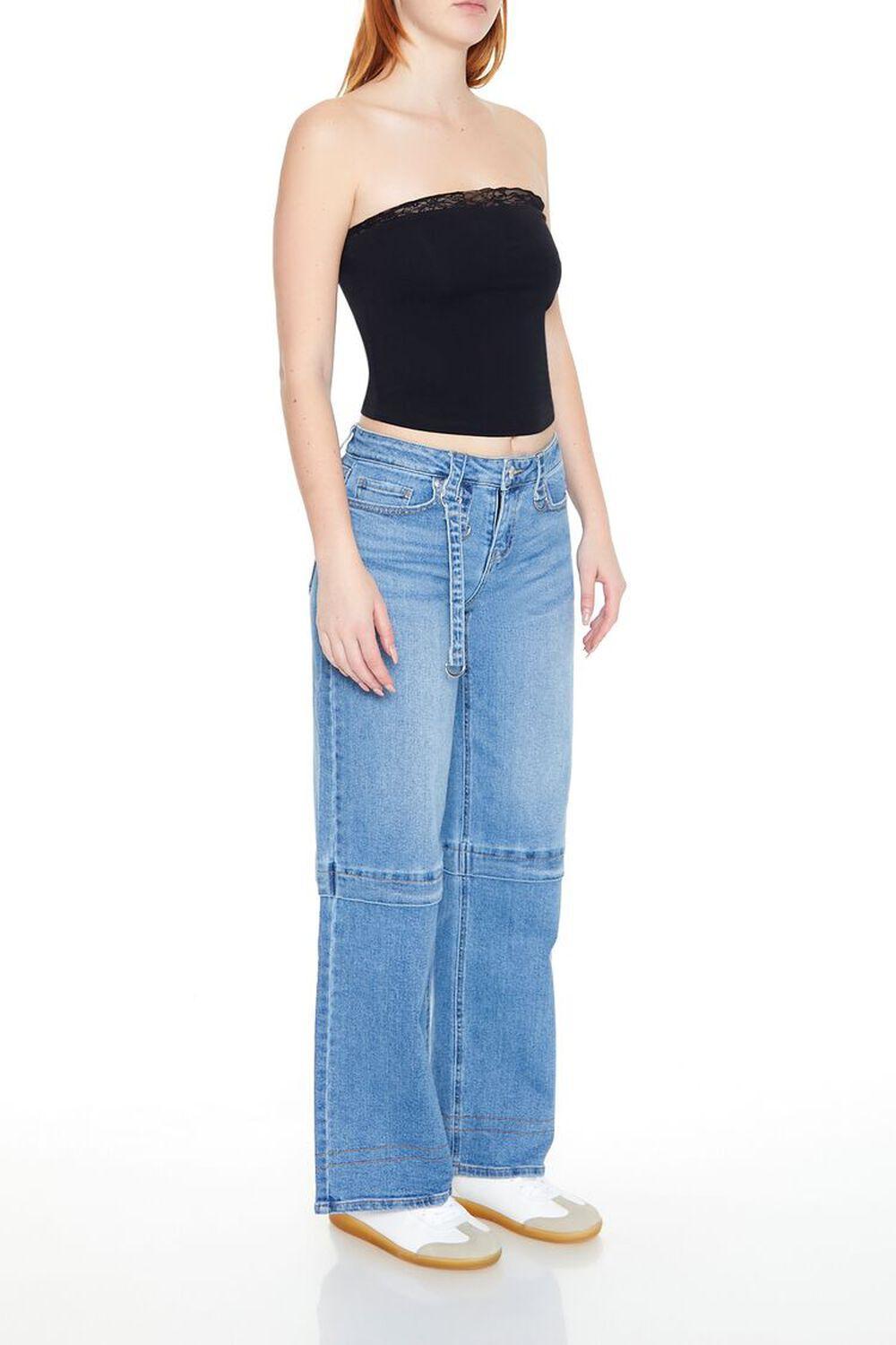 Utility Wide-Leg Jeans | Forever 21 Product Image