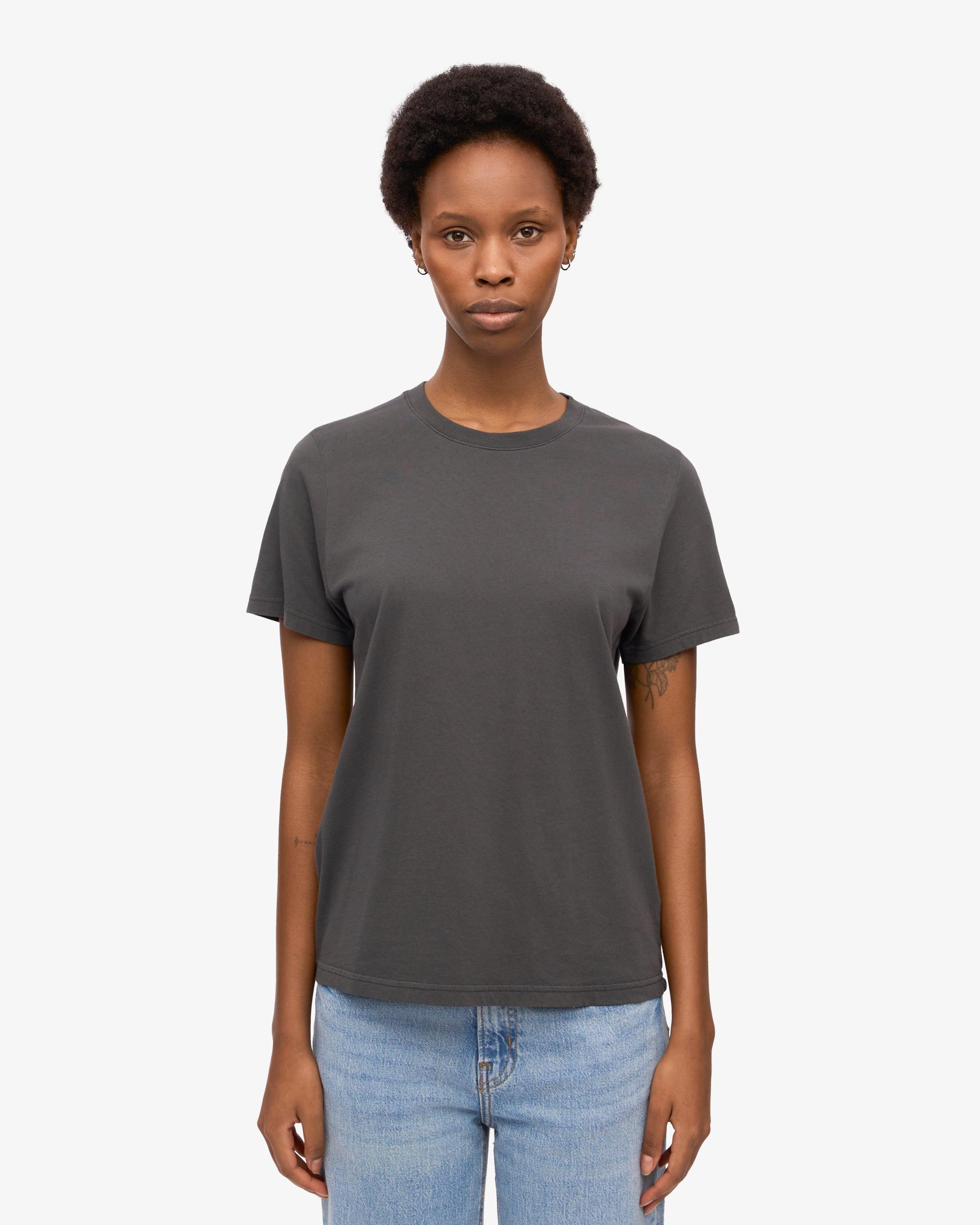 Women Light Organic Tee - Lava Grey Product Image