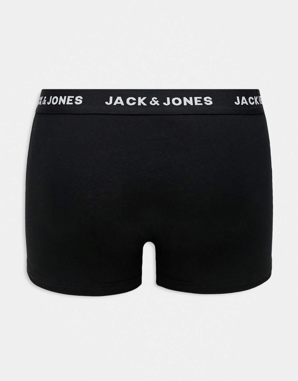 Jack & Jones 5 pack briefs in navy mix Product Image