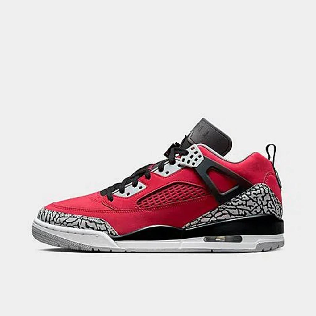 NIKE Jordan Spizike Low Sneakers Gym Red / Wolf Grey / Black In Multi Product Image