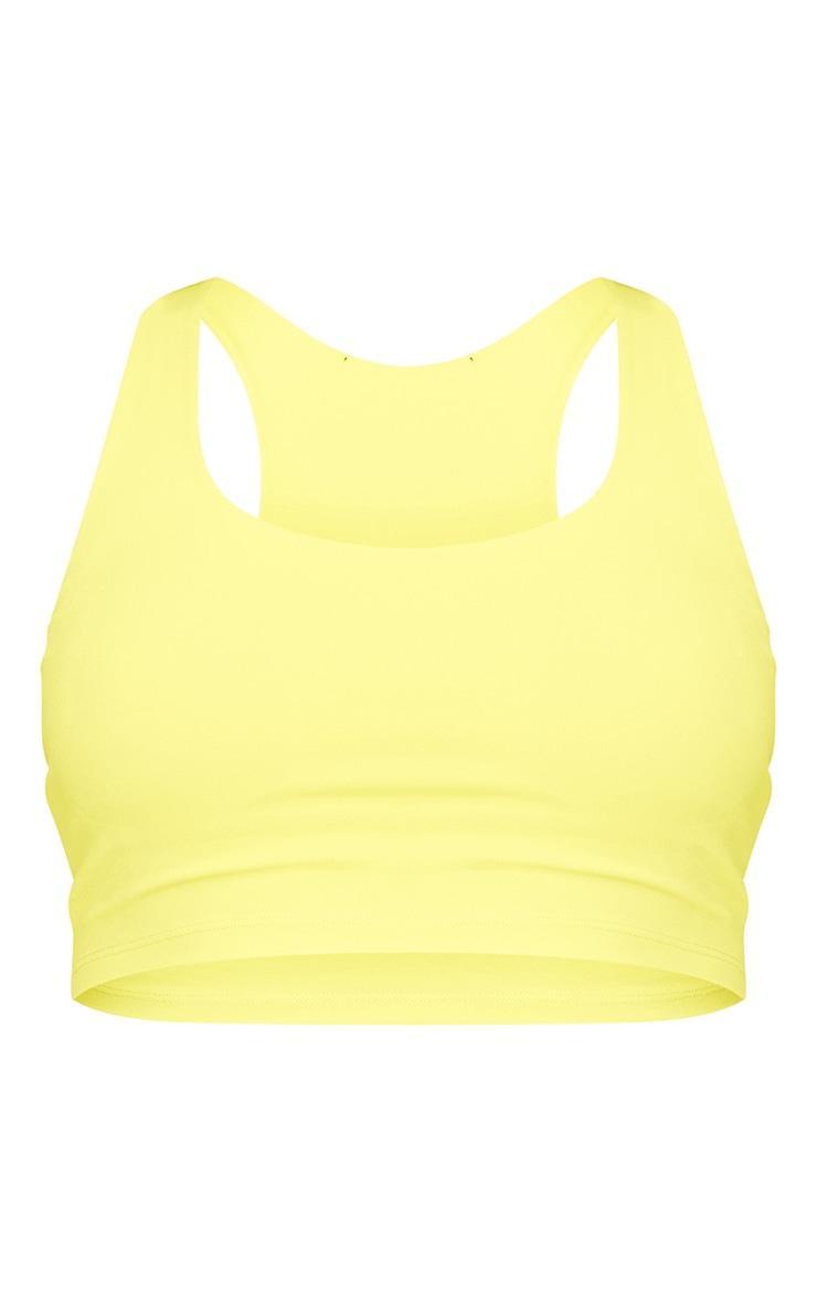 Lime Ultimate Sculpt Double Layer Padded Sports Bra Product Image