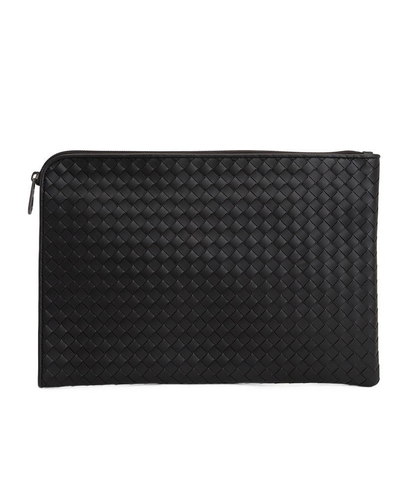 BOTTEGA VENETA Zippered Clutch In Black Product Image