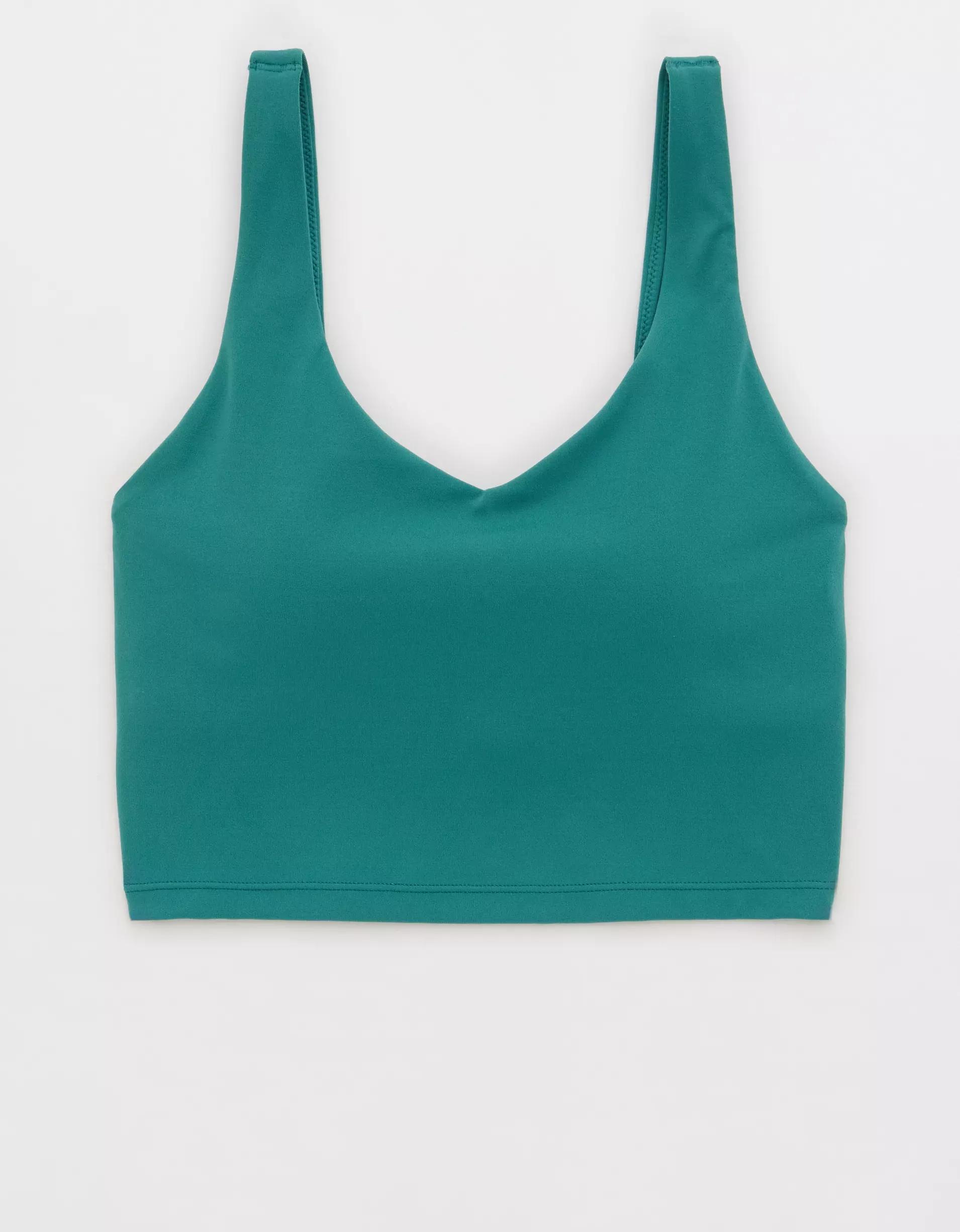 OFFLINE By Aerie Real Me Low Key Longline Sports Bra Product Image