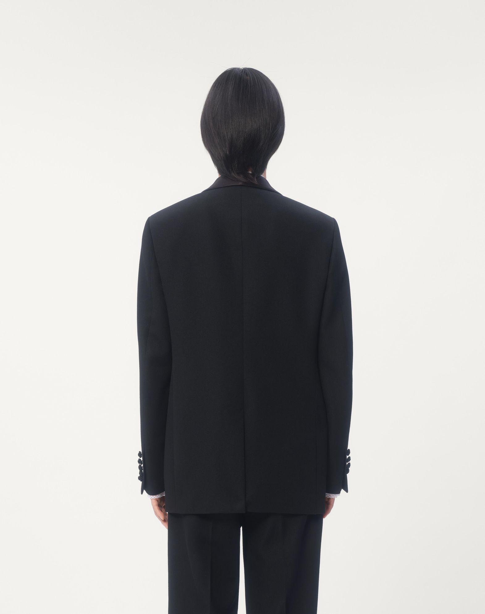 Wool Tuxedo Jacket Product Image