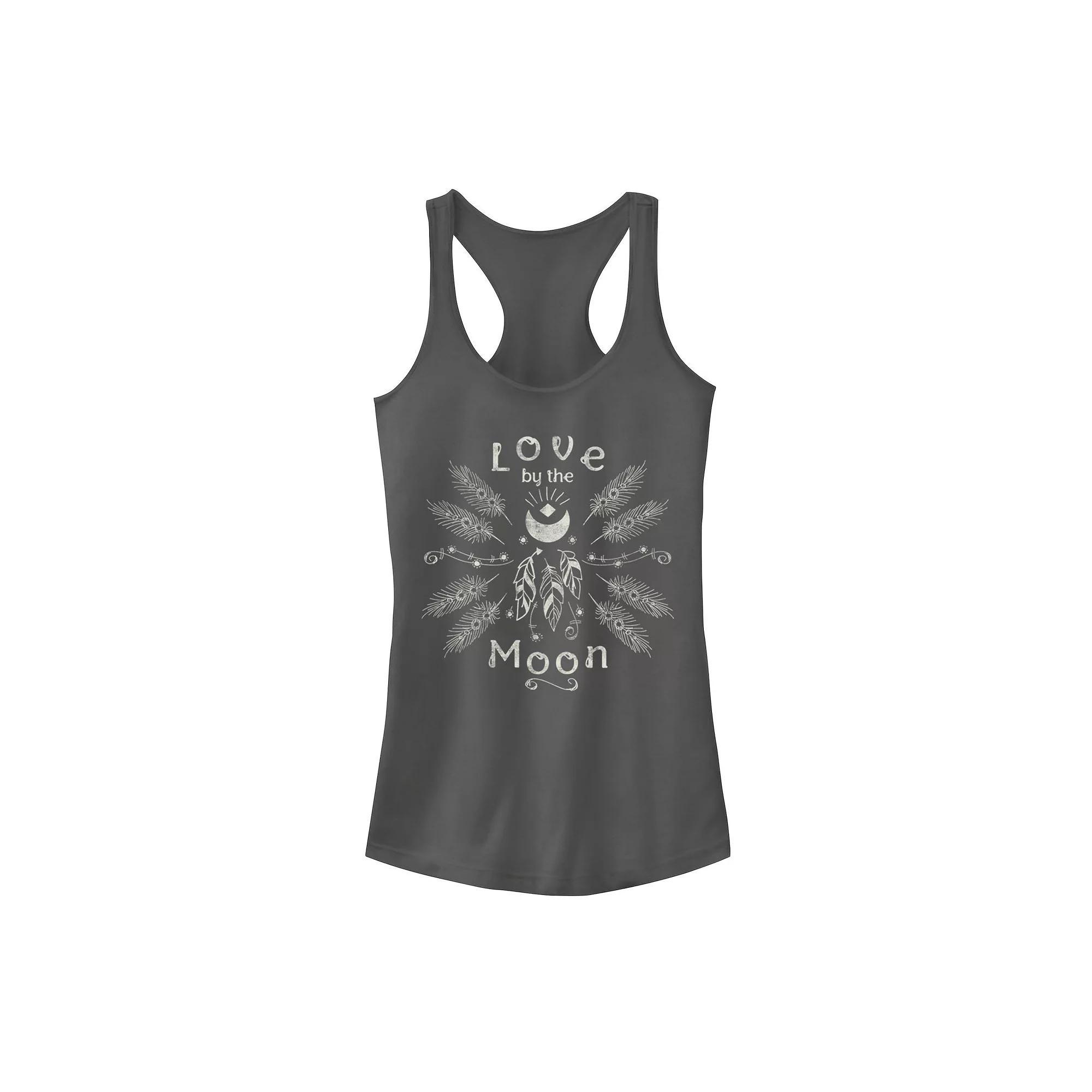Juniors' Moon Flower Zodiac Graphic Tank Top, Girl's,  Product Image