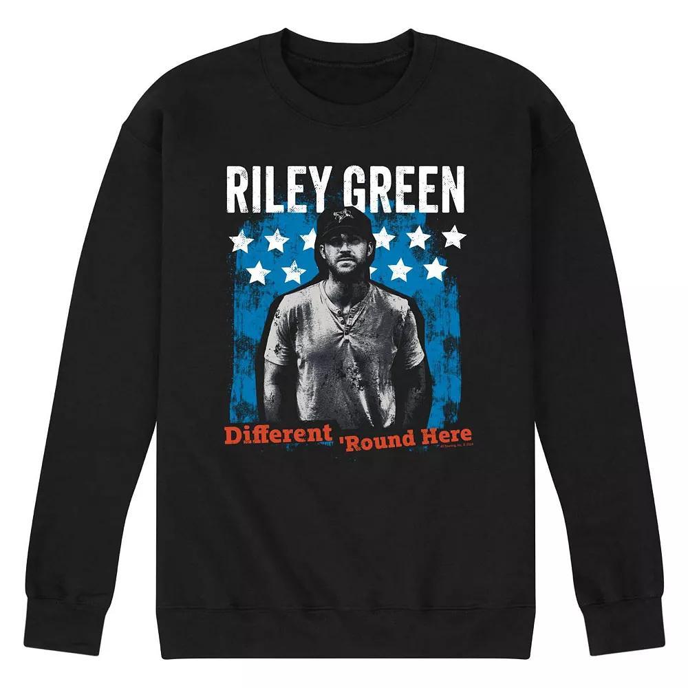 Men's Riley Green Different 'Round Here Fleece Sweatshirt,  Product Image