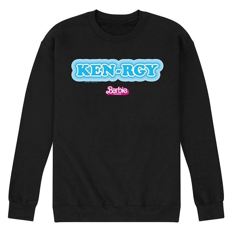 Men's Barbie® Kenrgy Fleece Sweatshirt, Size: XL, Black Product Image