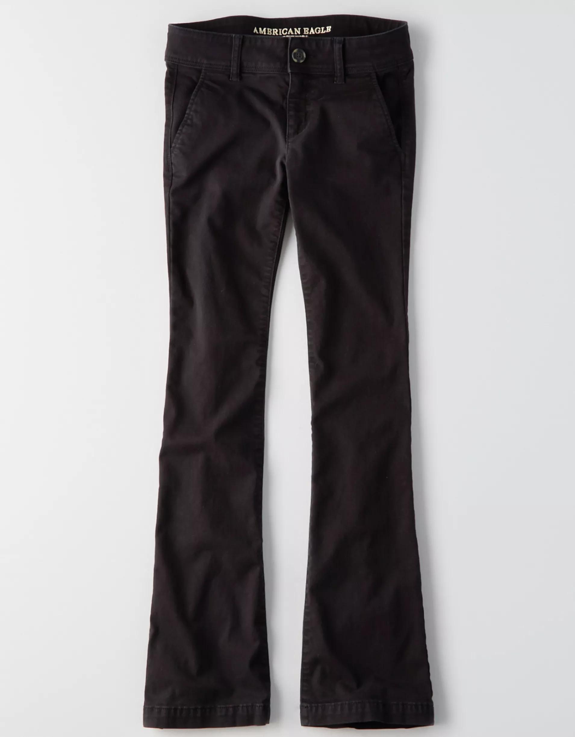 AE Stretch Low-Rise Kick Bootcut Pant Product Image