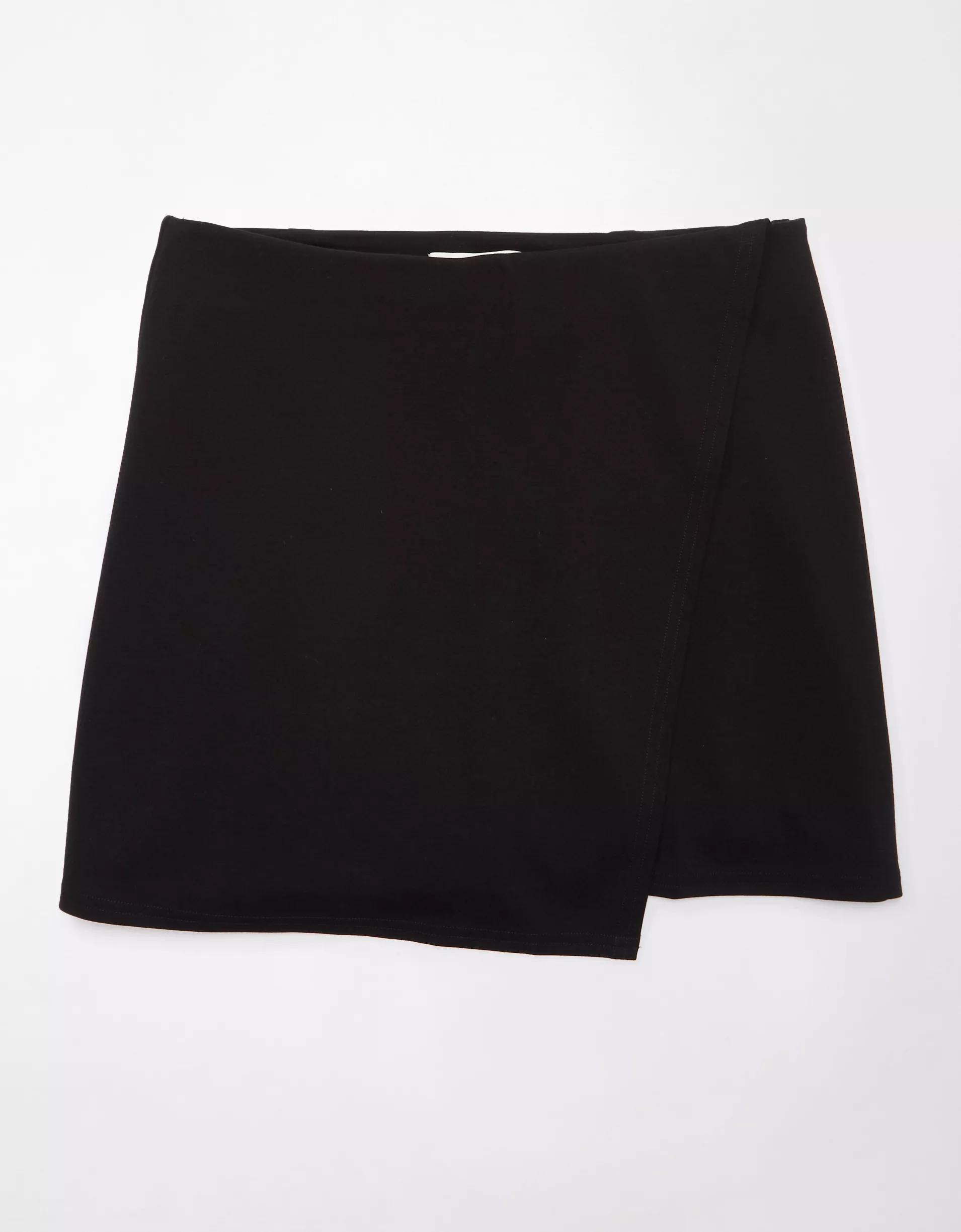 AE It Knit Asymmetrical High-Waisted Mini Skort Product Image
