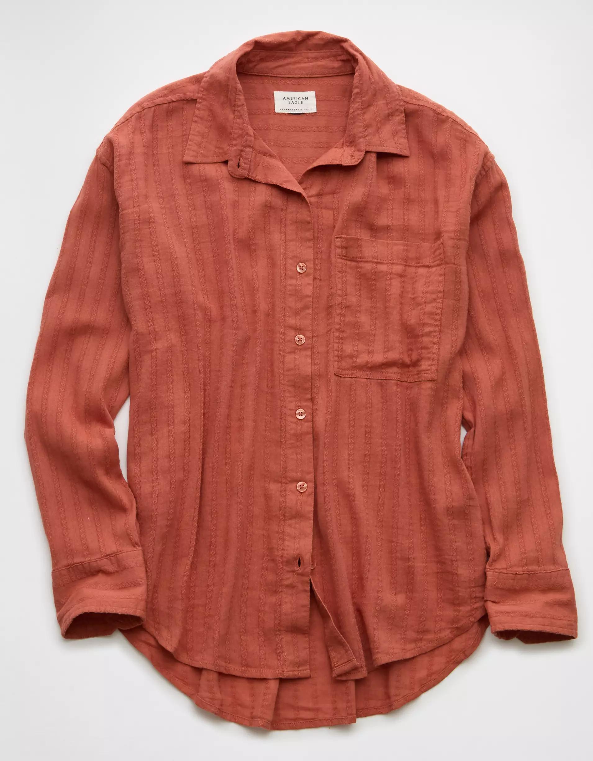 AE Perfect Button-Up Shirt Product Image