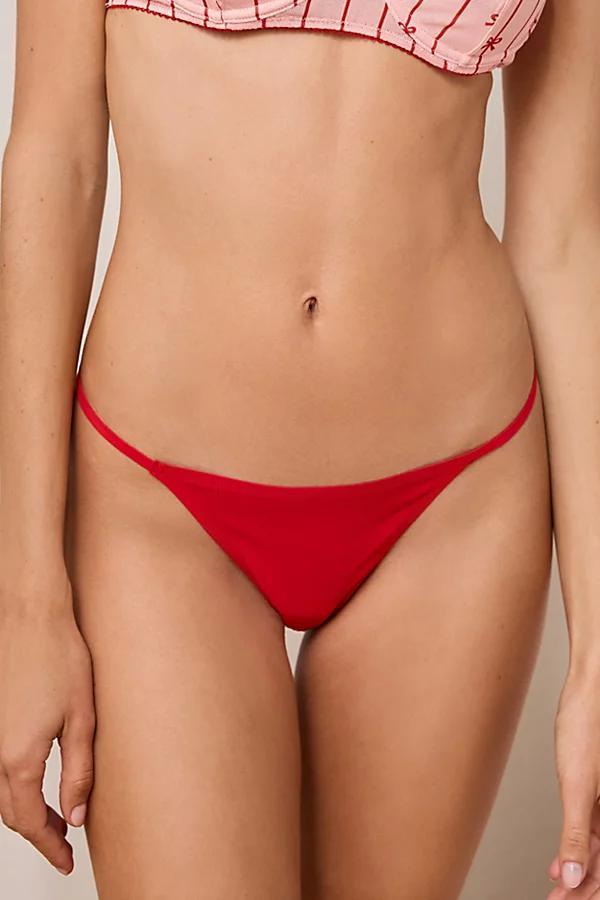 Out From Under Ribbed Base Layer Thong Womens at Urban Outfitters Product Image