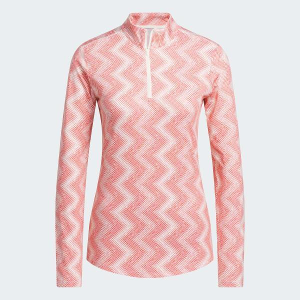 Ultimate365 Printed Quarter-Zip Mock Product Image